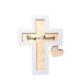 CRUCIFIXO - DEUS É AMOR - CORAÇÃO